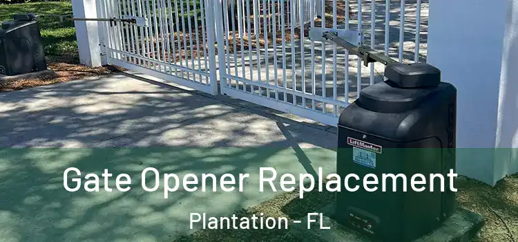 Gate Opener Replacement Plantation - FL