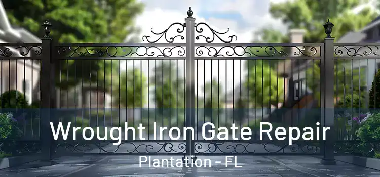 Wrought Iron Gate Repair Plantation - FL